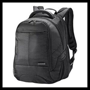 Samsonite Business 15.6" Laptop Tablet Padded Black Backpack TSA Friendly